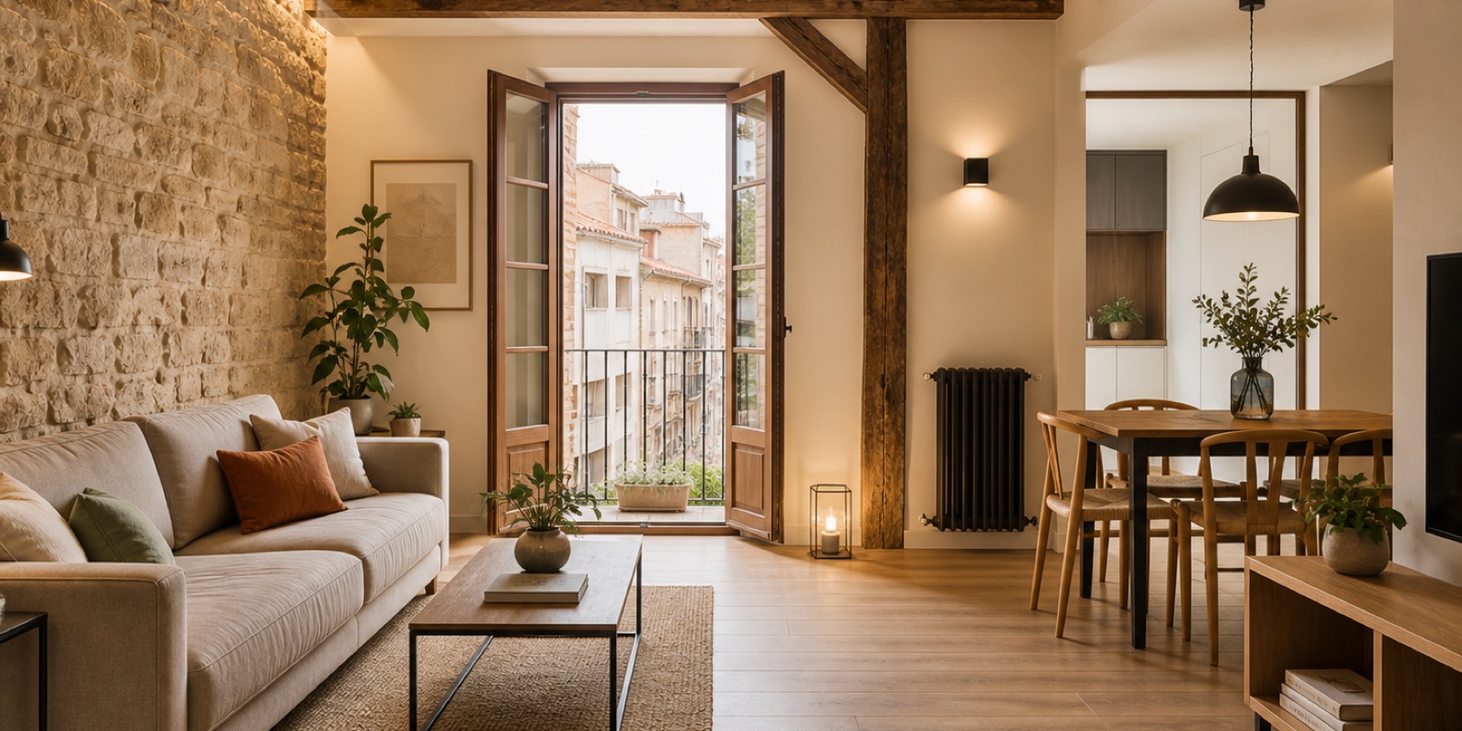 Vivienda antigua actualizada con mejoras de confort en Artés