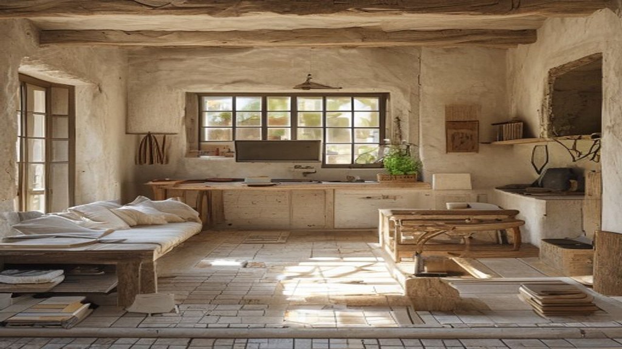 Reforma de vivienda y local en Sant Fruitós de Bages con materiales preparados